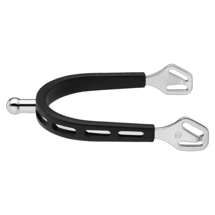 Sporen Ultra Fit Extra Grip 20mm Ball-Shaped Zwart/Zilver in de groep Rijuitrusting / Sporen bij Equinest (4752100055BASI)