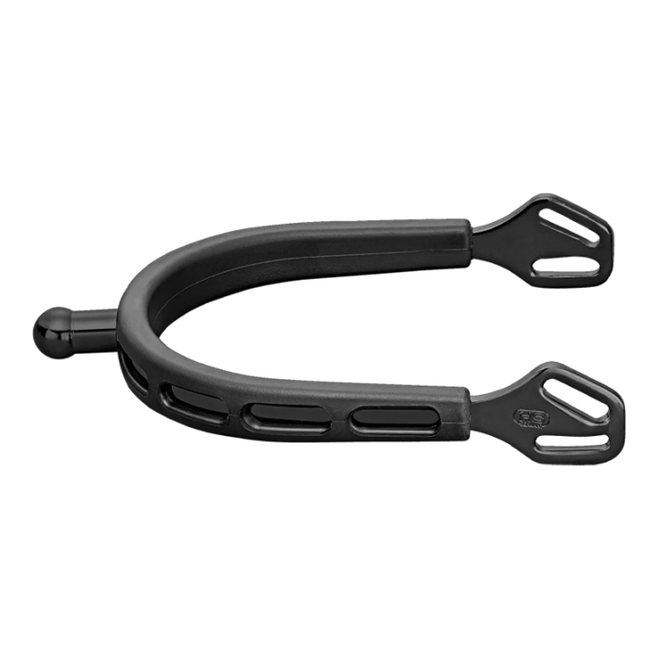 Sporen Ultra Fit Extra Grip 20mm Ball-Shaped Zwart/Anthracite in de groep Rijuitrusting / Sporen bij Equinest (4752100061BADGR)