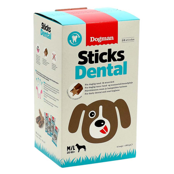 Kauwstaaf Dental Sticks Medium/Groot in de groep Hond / Hondensnacks & Kauwbotten bij Equinest (479180L)