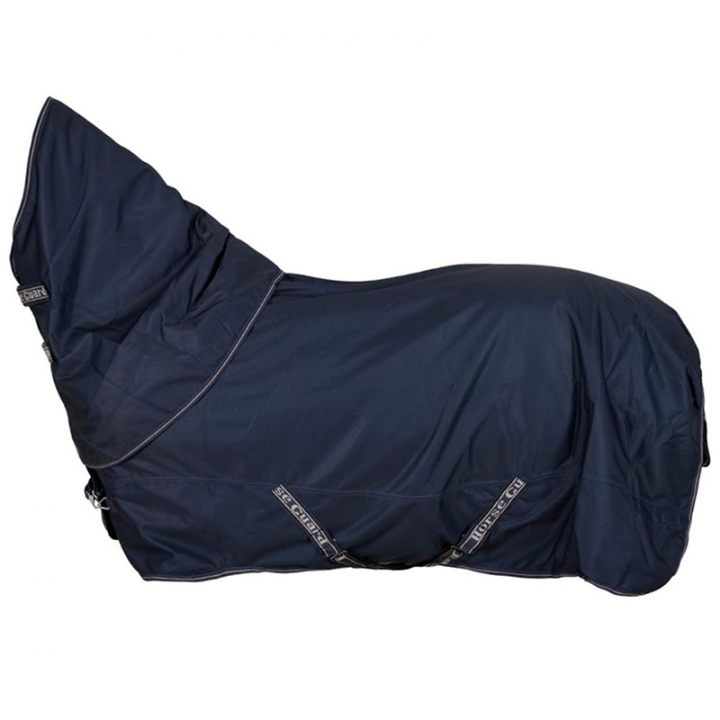 Winterdeken met Afneembare Kap Millan 1200D 200g HG Marineblauw in de groep Paardendekens / Buitendekens / Wintertdekens bij Equinest (505303514NA)