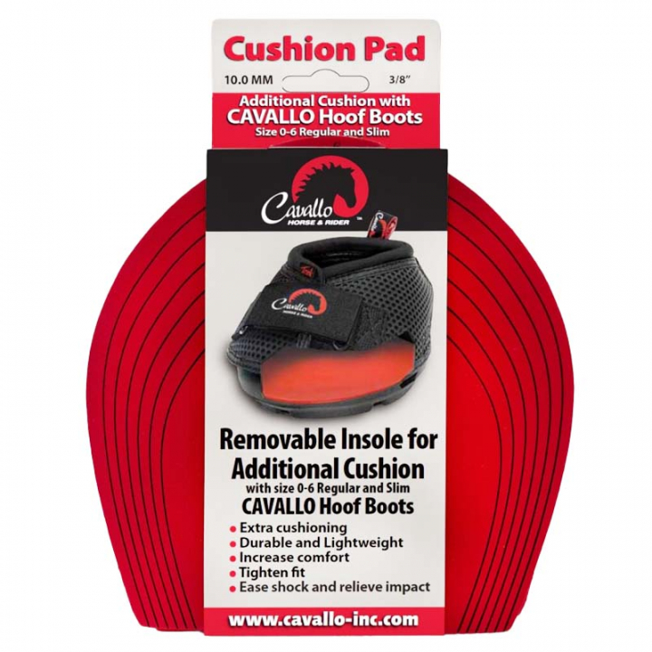 Inlegzolen Cushion Pads 2-pack 10mm in de groep Paardenuitrusting / Hoefschoenen & Accessoires bij Equinest (5101962405-10)