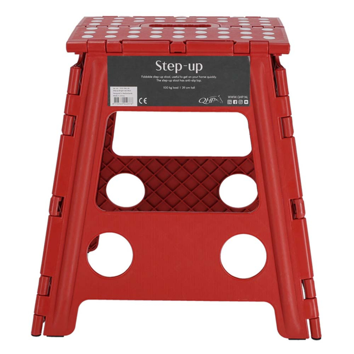Opvouwbare Kruk Step-Up Rood in de groep Stal & Weide / Staluitrusting / Stalstoelen & Opstapkrukken bij Equinest (5101FRO39RE)
