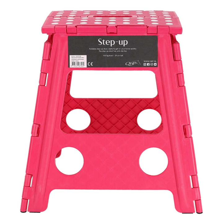 Opvouwbare Kruk Step-Up Fuchsia in de groep Stal & Weide / Staluitrusting / Stalstoelen & Opstapkrukken bij Equinest (5101FU39FU)