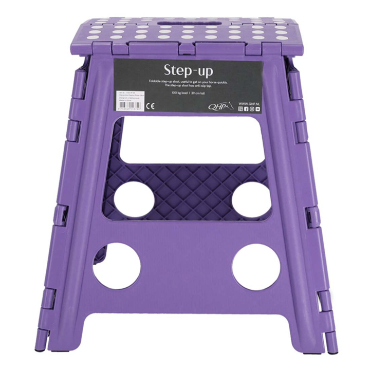 Opvouwbare Kruk Step-Up Paars in de groep Stal & Weide / Staluitrusting / Stalstoelen & Opstapkrukken bij Equinest (5101PF39PU)