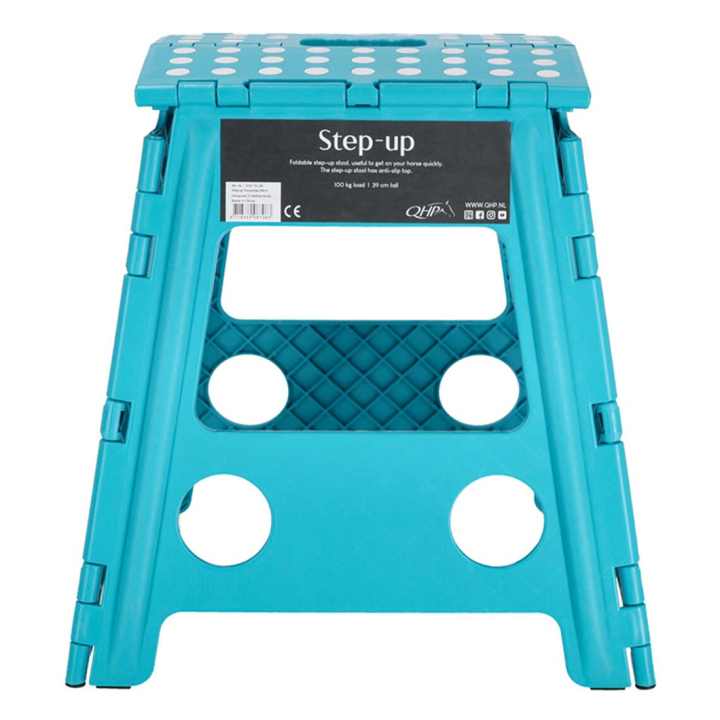 Opvouwbare Kruk Step-Up Turkoois in de groep Stal & Weide / Staluitrusting / Stalstoelen & Opstapkrukken bij Equinest (5101TU39BL)