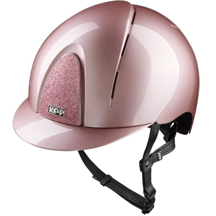 Paardrijcap Smart Nova Metal Polish Star Roze/Roze in de groep Rijuitrusting / Paardrijcaps / Standaardscherm bij Equinest (51090041141402PKPK_r)
