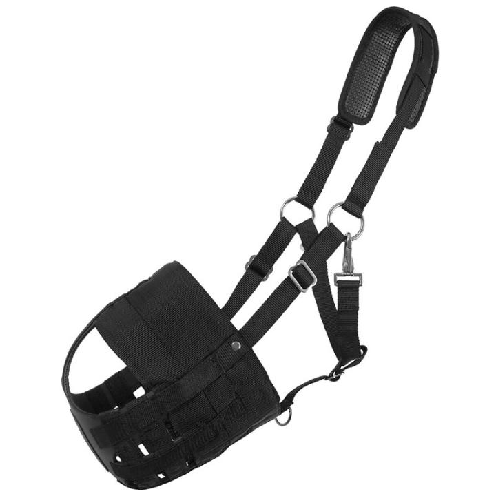 Weide-reducerers Nostrils Zwart in de groep Stal & Weide / Weide / Grasbeperker bij Equinest (5153ZW1BA_r)