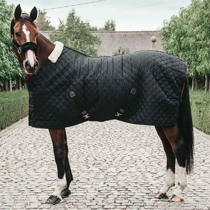 Staldeken 400g Zwart in de groep Paardendekens / Staldekens bij Equinest (52102Sv_r)