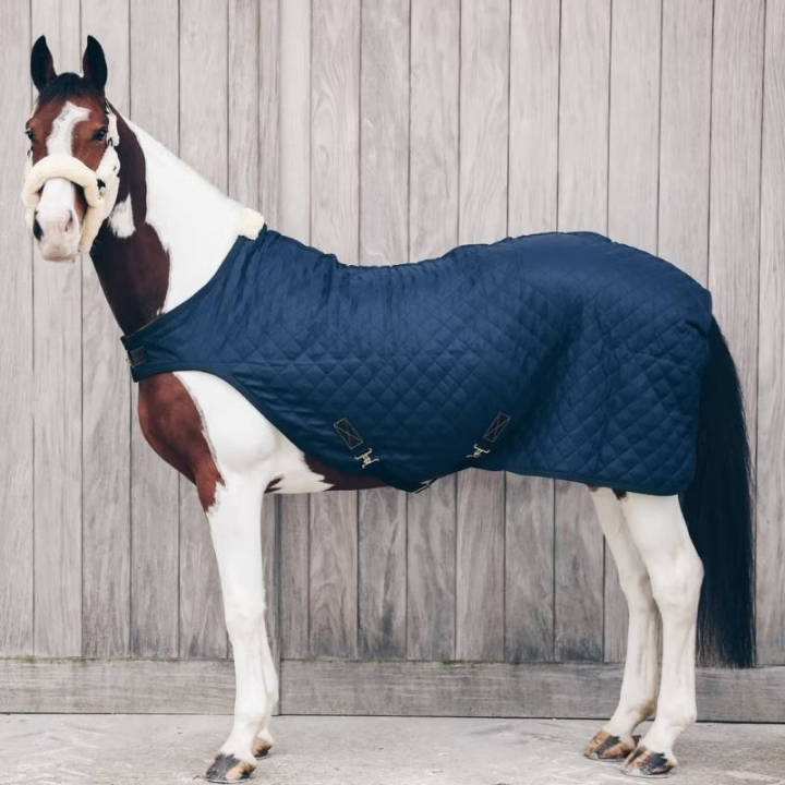 Stapmolenhoes 160g Marineblauw in de groep Paardendekens / Loopbanddekens bij Equinest (52105Ma_r)