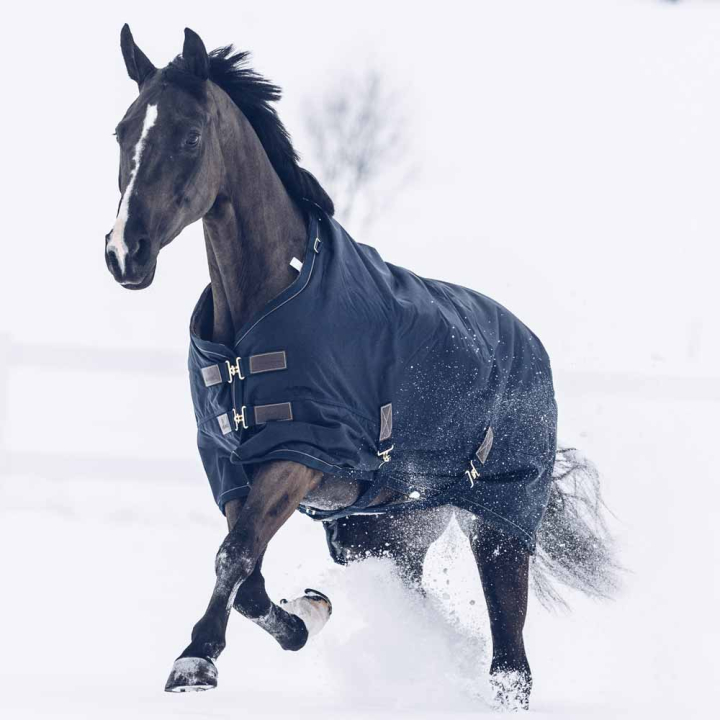 Winterdeken All Weather Pro 300g Marineblauw in de groep Paardendekens / Buitendekens / Wintertdekens bij Equinest (52109Ma_r)