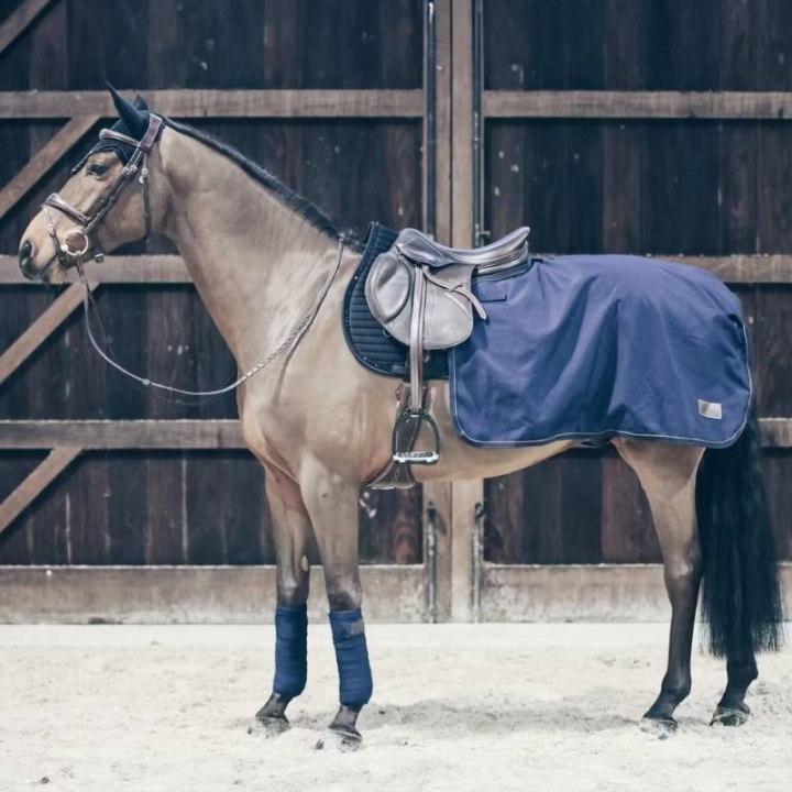 Uitrijdeken All Weather Marineblauw in de groep Paardendekens / Uitrijdekens bij Equinest (52118Ma_r)