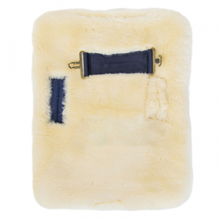Borstverlenger Vegan Sheepskin 1 Buckle Natuur in de groep Paardendekens / Accessoires dekens / Reserveonderdelen bij Equinest (52184NAT-1)
