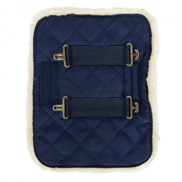 Borstverlenger Quilted with Vegan Sheepskin Marineblauw in de groep Paardendekens / Accessoires dekens / Reserveonderdelen bij Equinest (52186NA-2)