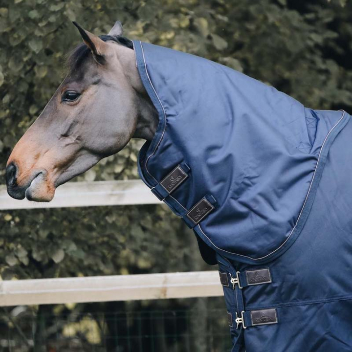 Halsdelen All Weather Pro 150g Marineblauw in de groep Paardendekens / Halsstukken bij Equinest (52201Ma_r)