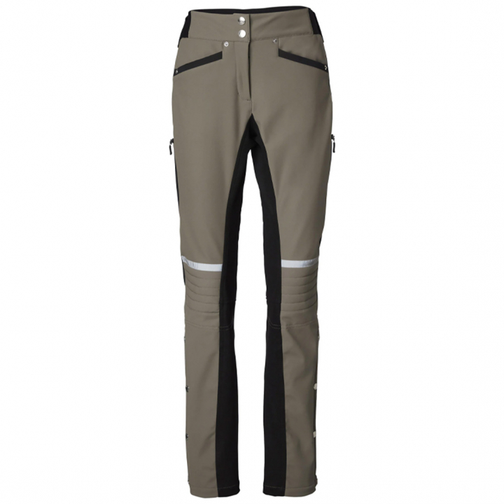 Overbroek Jen Softshell Beige/Zwart in de groep Rijkleding / Rijbroeken & Rijleggings / Overbroek bij Equinest (5366010003BE)