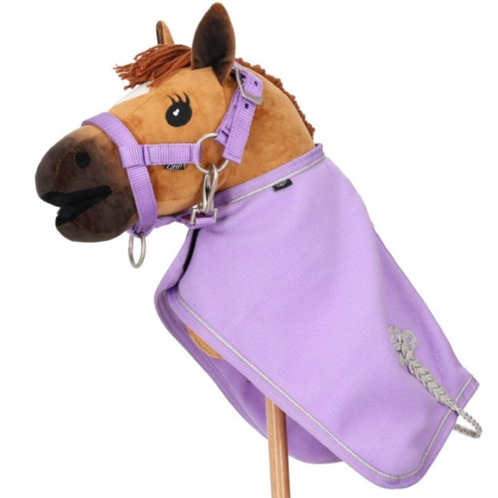 Fleecedeke  voor stokpaard Paars in de groep Stokpaarden & Speelgoedpaarden / Uitrusting voor Stokpaard bij Equinest (5580LIL0PU)