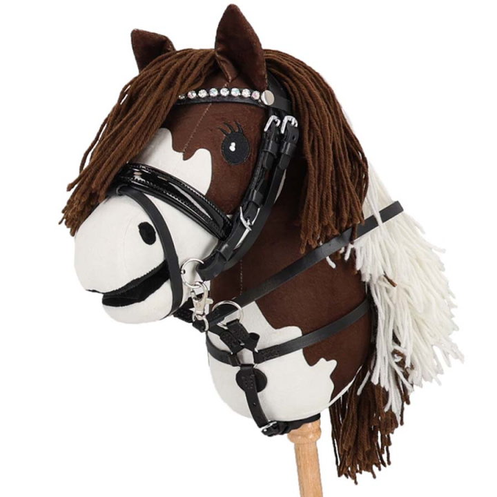 Martingaal voor Stokpaard Zwart in de groep Stokpaarden & Speelgoedpaarden / Uitrusting voor Stokpaard bij Equinest (5617ZW0BA)