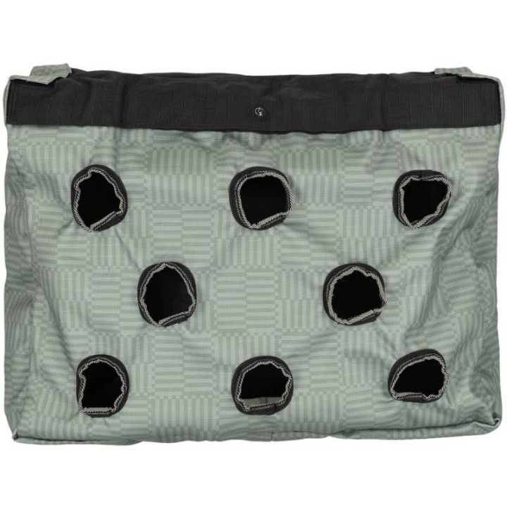 Hooinet Cushion Lineair Groen in de groep Stal & Weide / Staluitrusting / Hooinetten & Hooizakken bij Equinest (5703LNMT0GN)