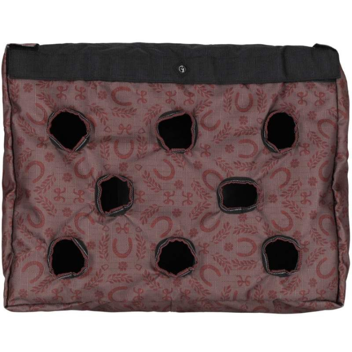Hooinet Cushion Woods Bruin in de groep Stal & Weide / Staluitrusting / Hooinetten & Hooizakken bij Equinest (5703WHSW0BR)