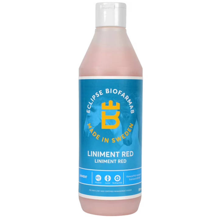 Liniment Red 500ml in de groep Paardenverzorging en Verzorging / Liniment & Klei / Liniment bij Equinest (600425)