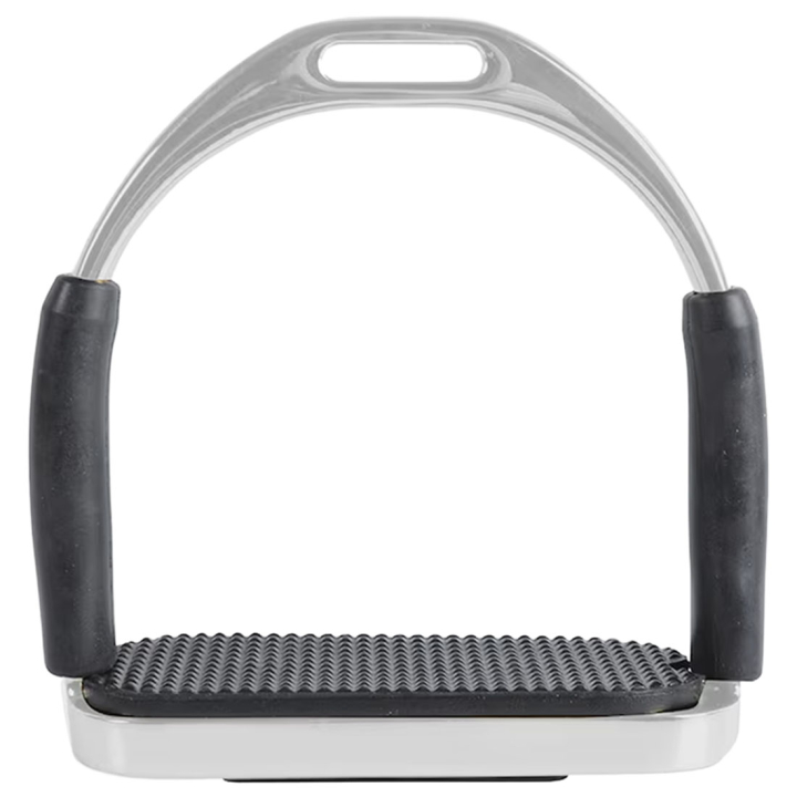 Beugels HS Safety Flex Zilver in de groep Paardenuitrusting / Stijgbeugels bij Equinest (601971SI)