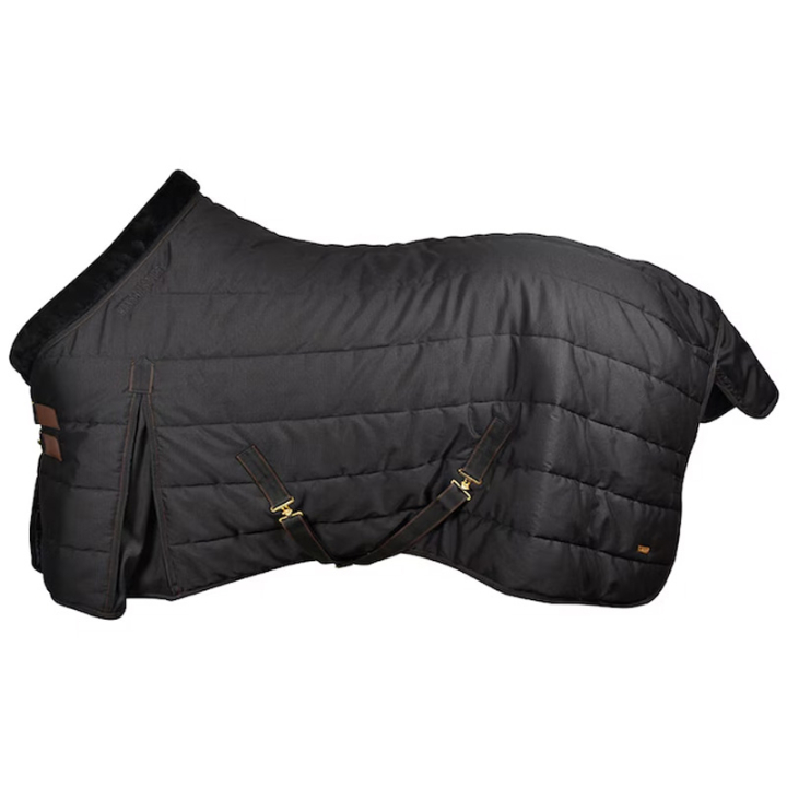 Staldeken HS Faux Fur 200g Zwart in de groep Paardendekens / Staldekens bij Equinest (602270BA_r)