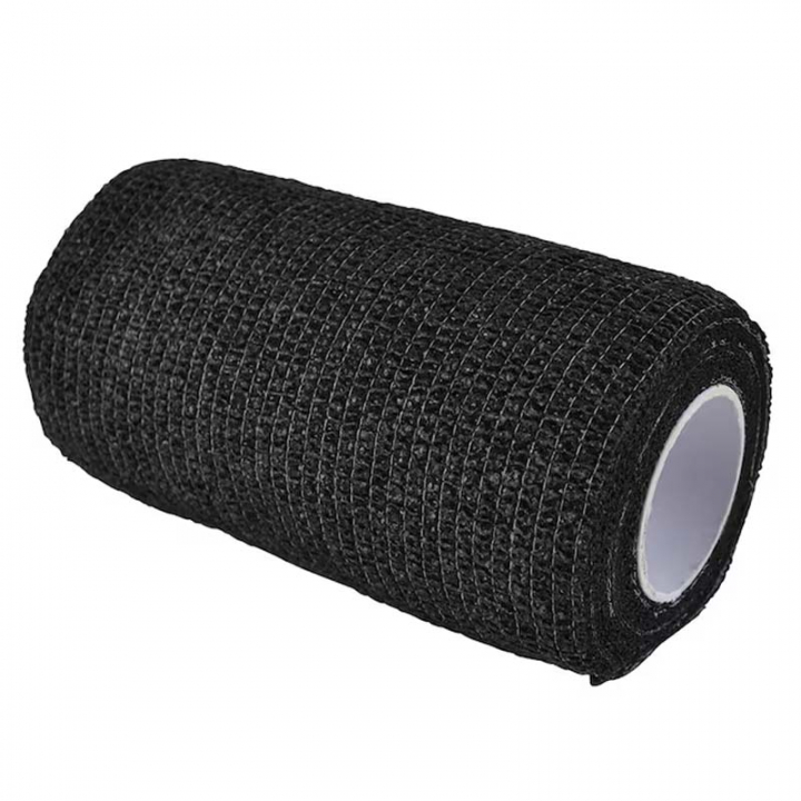 Zelfklevende bandage Flex HS Elastisch Zwart in de groep Paardenverzorging en Verzorging / Wondzorg & Zalven / Verband bij Equinest (602962BA)