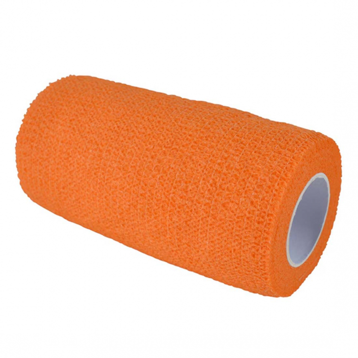 Zelfklevende bandage Flex HS Elastisch Oranje in de groep Paardenverzorging en Verzorging / Wondzorg & Zalven / Verband bij Equinest (602962OR)