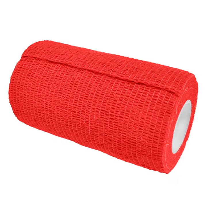 Zelfklevende bandage Flex HS Elastisch Rood in de groep Paardenverzorging en Verzorging / Wondzorg & Zalven / Verband bij Equinest (602962RE)