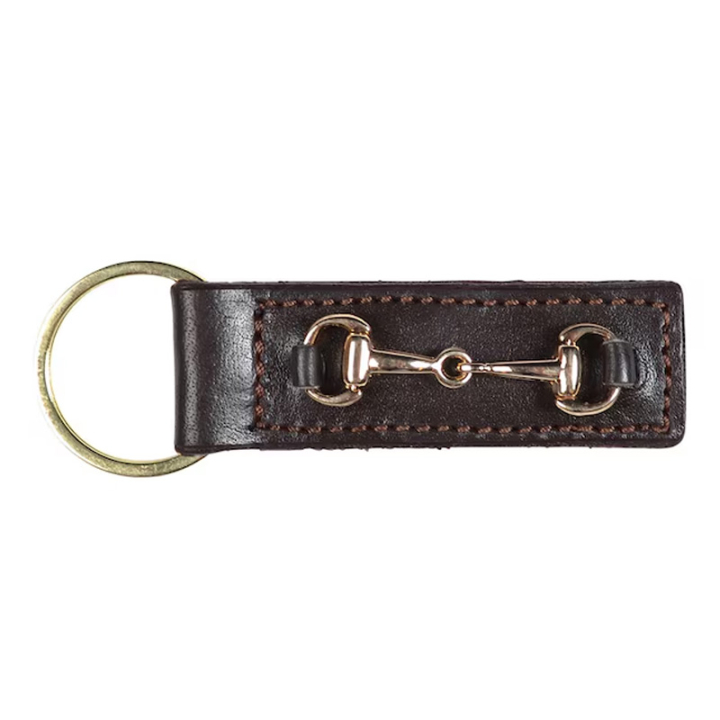 Sleutelhanger HS Bett Bruin/Goud in de groep Rijkleding / Accessoires bij Equinest (603392GD)