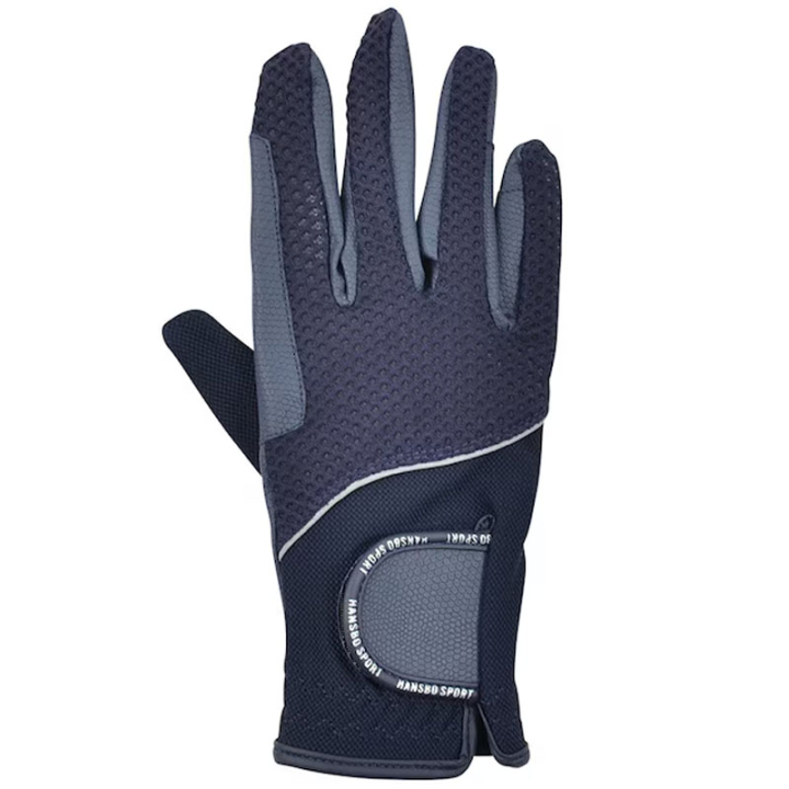 Rijhandschoenen HS Mesh Touch Marineblauw in de groep Rijkleding / Handschoenen bij Equinest (603443NA_r)