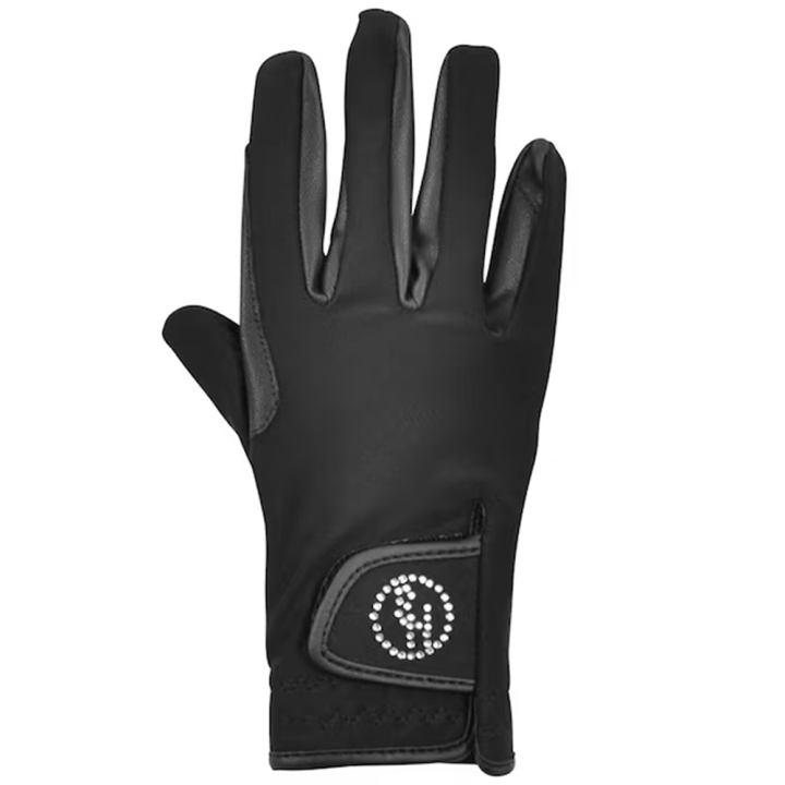 Rijhandschoenen HS Diamond Touch Zwart in de groep Rijkleding / Handschoenen bij Equinest (603448BA_r)