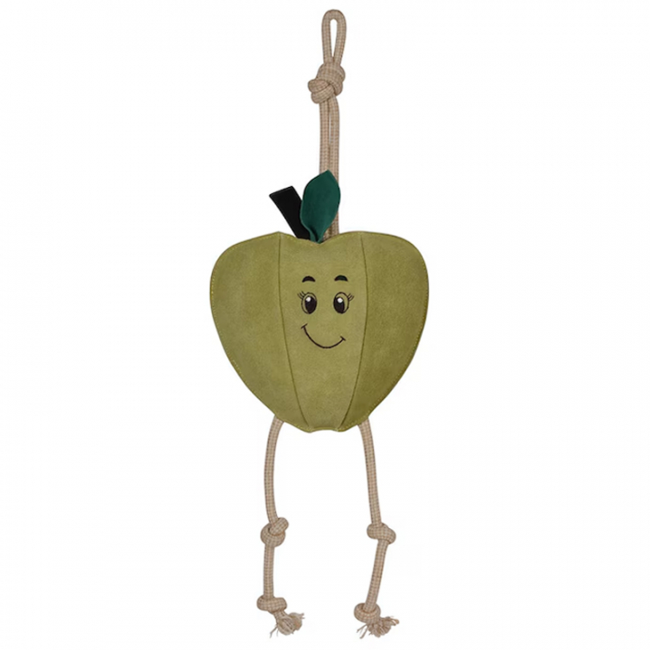 Paardenspeelgoed HS Apple in Suede Groen in de groep Stal & Weide / Paardenspeelgoed bij Equinest (603675)
