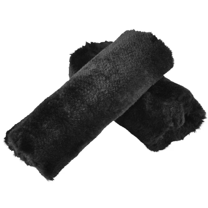 Voorsluitingbeschermer HS Teddy 2-pack Zwart in de groep Paardendekens / Accessoires dekens bij Equinest (603960BA)