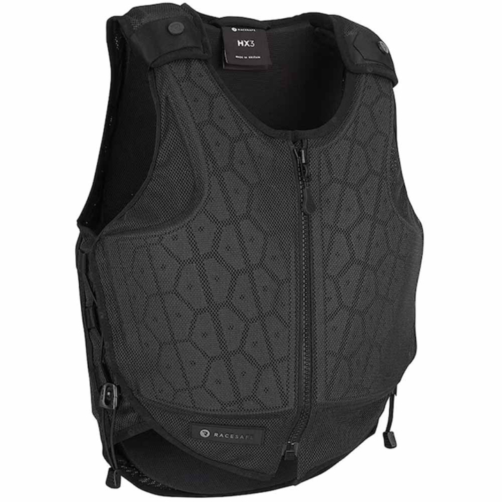 Veiligheidsvest Kind/Junior HX3 Zwart in de groep Rijuitrusting / Veiligheidsvesten & Rugbeschermers bij Equinest (604426BA_r)