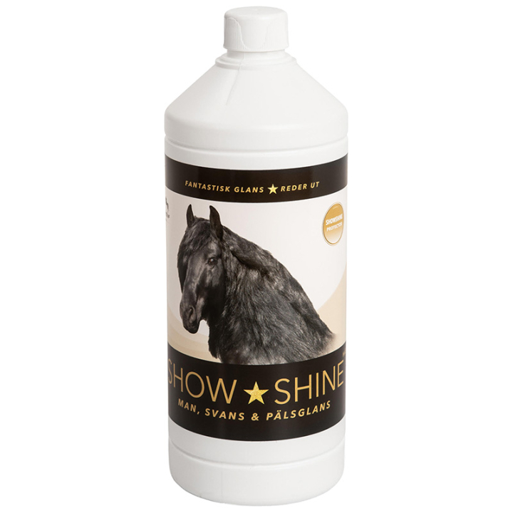 Vachtglans Show Shine 1L in de groep Paardenverzorging en Verzorging / Vachtverzorging / Vachtglans bij Equinest (605001-1)