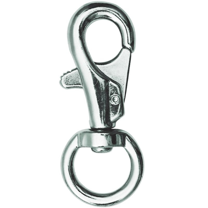 Karabijnhaak Bolt-Snap Zilver in de groep Stal & Weide / Staluitrusting / Haken & Hangers bij Equinest (611700SI)