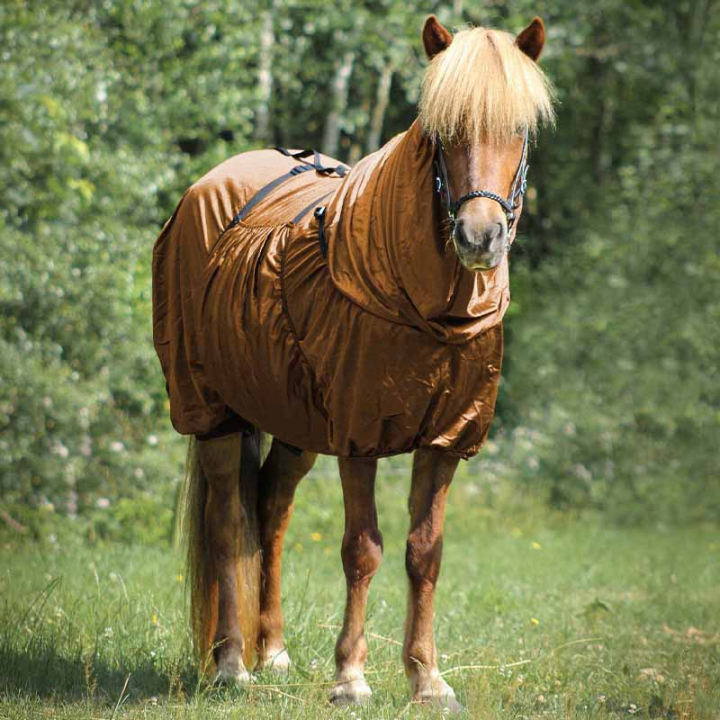 Eksemtdeken Icelandic UV-Protection Brons in de groep Vliegbescherming / Vliegendekens bij Equinest (6212BRZ165BZ_r)