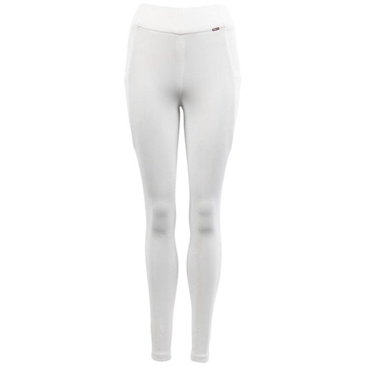 Rijlegging Bouvardia Silicone Full Seat Wit in de groep Rijkleding / Rijbroeken & Rijleggings / Rijtights & Rijleggings bij Equinest (624152W00103WH_r)