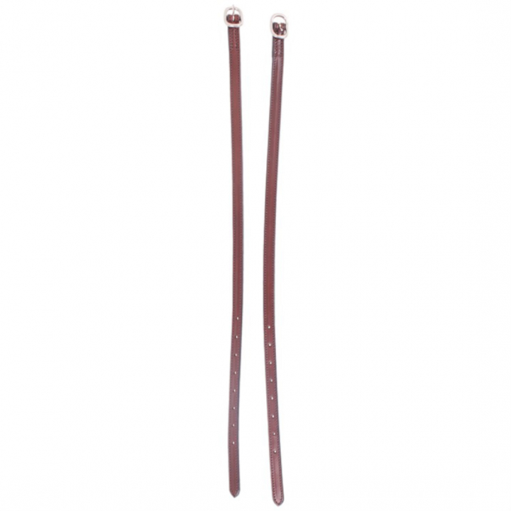 Sporenriemen Bruin/Zilver in de groep Rijuitrusting / Sporen bij Equinest (626003000299BR)