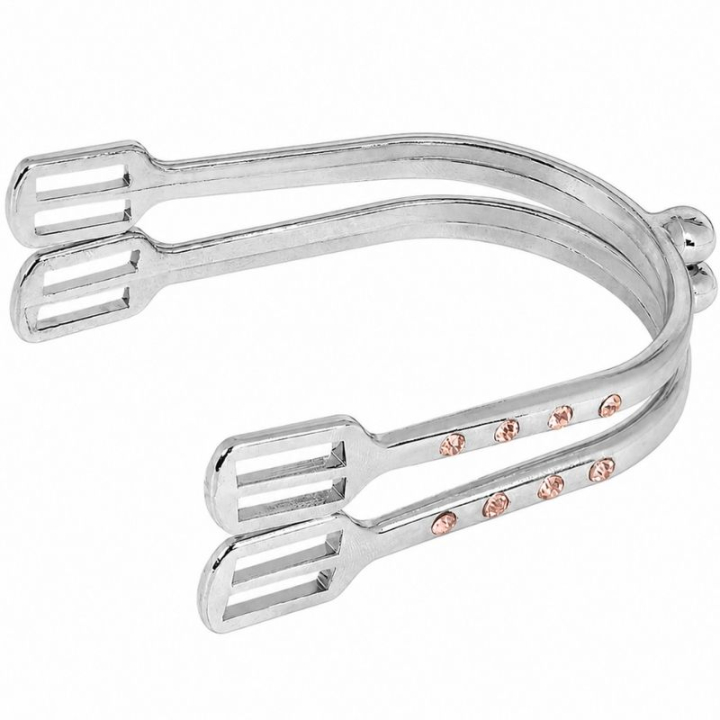 Sporen met riempjes Crystal Roze in de groep Rijuitrusting / Sporen bij Equinest (6264510PI_r)