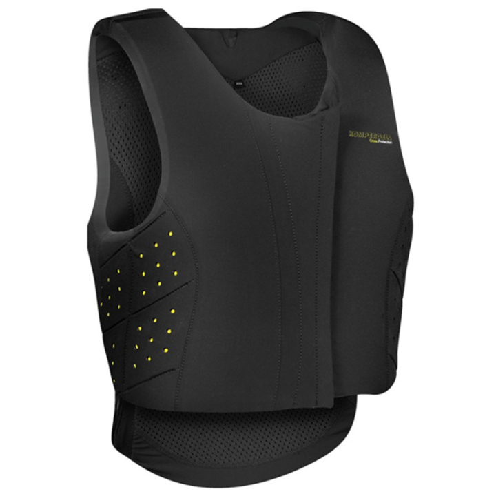 Veiligheidsvest Kind/Jongere Regular Fit Zwart in de groep Rijuitrusting / Veiligheidsvesten & Rugbeschermers bij Equinest (6298BA_r)
