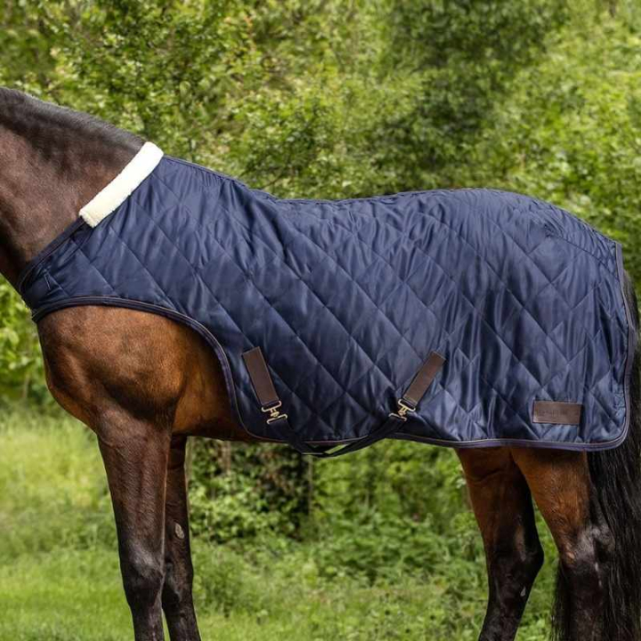 Loopbanddeke Exclusive 50g Marineblauw in de groep Paardendekens / Loopbanddekens bij Equinest (63306051NA_r)