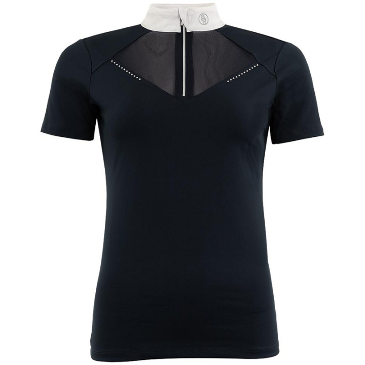 Wedstrijdtop Zapopan Marineblauw in de groep Rijkleding / Rijtops & T-shirts / Wedstrijdtops bij Equinest (672133L20291NA_r)