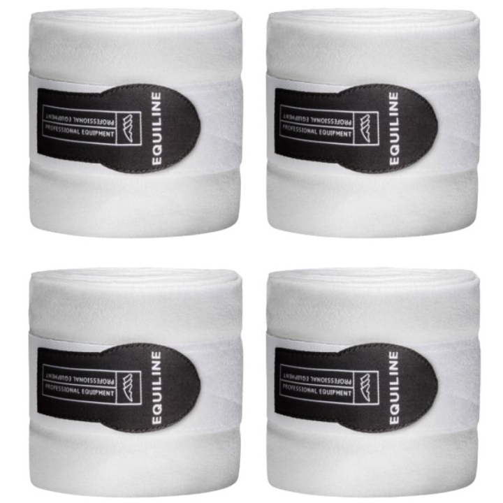 Fleecebandages Polo Wit in de groep Paardenuitrusting / Beenbeschermers & Bandages / Bandages bij Equinest (7014000-1)