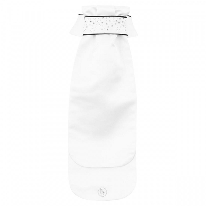 Plastron Leon Wit/Zwart in de groep Rijkleding / Accessoires / Stropdassen bij Equinest (711727WH)