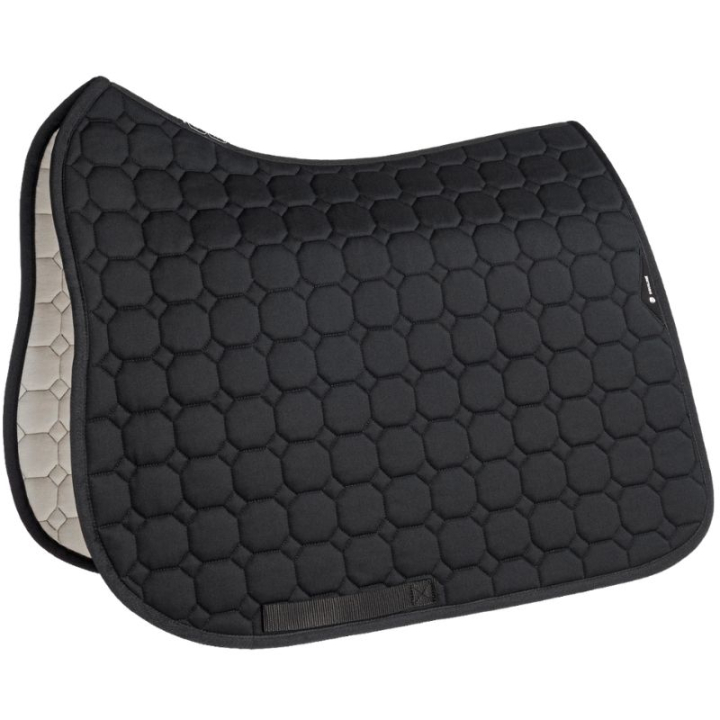 Dressuurzadeldekje Octagon Zwart in de groep Paardenuitrusting / Zadeldekjes / Dressuurzadeldekjes bij Equinest (720010BA)