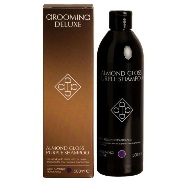 Schimmelsjampoo Almond Gloss Purple 500ml in de groep Paardenverzorging en Verzorging / Vachtverzorging / Shampoo & Conditioner bij Equinest (72118-500)