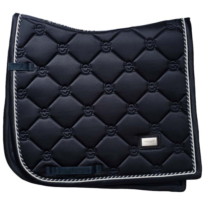 Dressuurzadeldekje ES Midnight Blue in de groep Paardenuitrusting / Zadeldekjes / Dressuurzadeldekjes bij Equinest (734019280125NA_r)