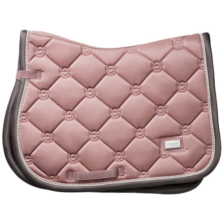 Zadeldekje ES Pink Pearl in de groep Paardenuitrusting / Zadeldekjes / Springzadeldekjes & Veelzijdigheidszadeldekjes bij Equinest (734019280127LPI_r)